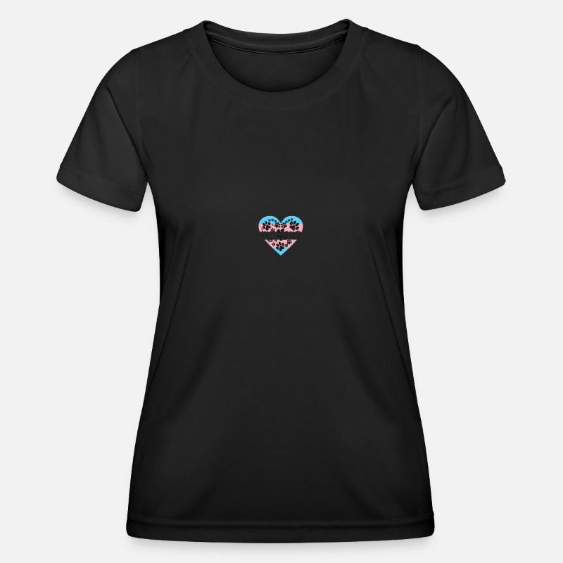 trans puppy pride - Women's Functional T-Shirt - black