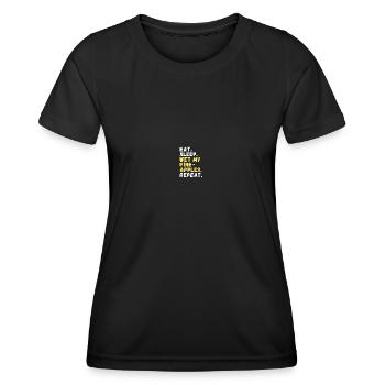 Hobby farmer pineapple cultivation - Women's Functional T-Shirt - black - Front - AI Model Female 172 light (172cm)