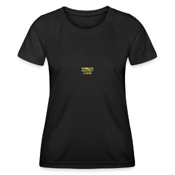Drôle Juridique Avocat Justice Droit Juge - T-shirt sport Femme - noir - Devant - AI Model Female 172 light (172cm)