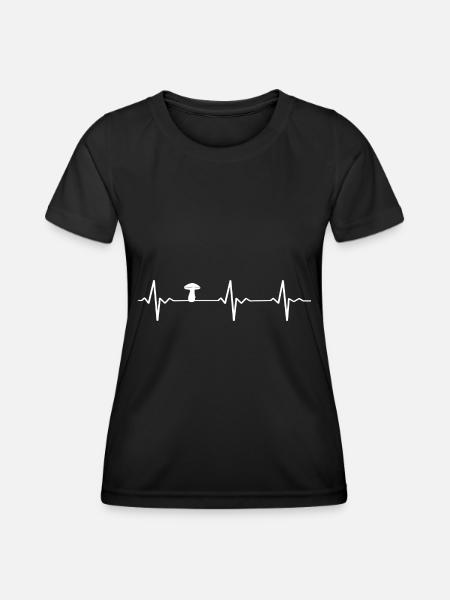 Mushroom Picker Mushroom Picker Mushroom Picker - Women's Functional T-Shirt - black