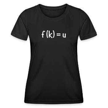 Fuck You Mathematical Formula - Women's Functional T-Shirt - black - Front - AI Model Female 172 light (172cm)