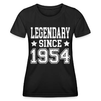 Legendary since 1954 - Women's Functional T-Shirt - black - Front - AI Model Female 172 light (172cm)