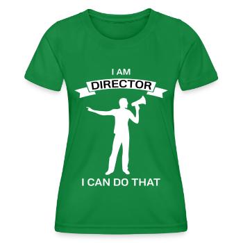 Regisseur Regie - Frauen Funktions-T-Shirt - Kelly Green - Vorne - AI Model Female 172 dark (172cm)