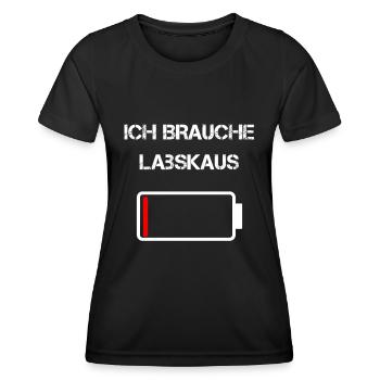 Labskaus Love - Frauen Funktions-T-Shirt - Schwarz - Vorne - AI Model Female 172 light (172cm)