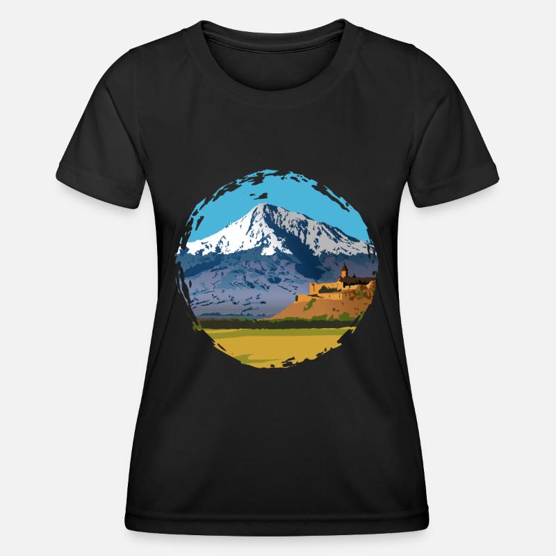 ARARAT - Women's Functional T-Shirt - black