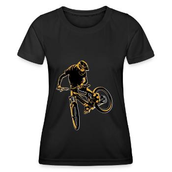 1 16 - T-shirt sport Femme - noir - Devant - AI Model Female 172 light (172cm)