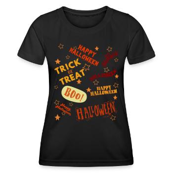 NICHT PERFEKT - Frauen Funktions-T-Shirt - Schwarz - Vorne - AI Model Female 172 light (172cm)