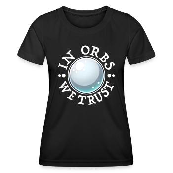 Ghost Hunter Paranormal Investigator Geisterjagd - Frauen Funktions-T-Shirt - Schwarz - Vorne - AI Model Female 172 light (172cm)