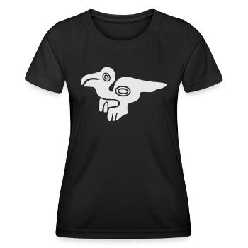 Nazca Lines | Peru Geoglyphs Las Líneas De Nazca - Women's Functional T-Shirt - black - Front - AI Model Female 172 light (172cm)