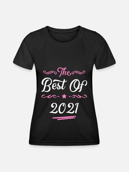 2021 best of - Frauen Funktions-T-Shirt - Schwarz