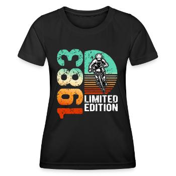 1983 Limited Edition Mountain Bike Bike Bike Bike - Women's Functional T-Shirt - black - Front - AI Model Female 172 light (172cm)