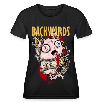 ORIGINAL WITHOUT - Women's Functional T-Shirt - black - Front - AI Model Female 172 light (172cm)