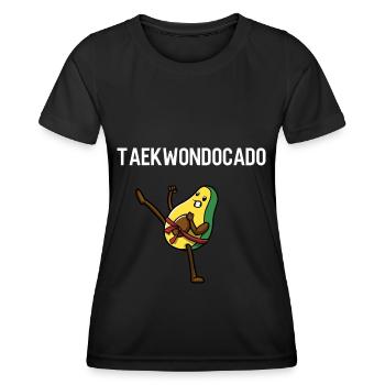 Taekwondo - Frauen Funktions-T-Shirt - Schwarz - Vorne - AI Model Female 172 light (172cm)