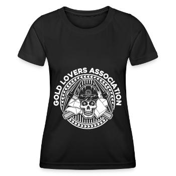 Gold Mining Gold Mine - Women's Functional T-Shirt - black - Front - AI Model Female 172 light (172cm)