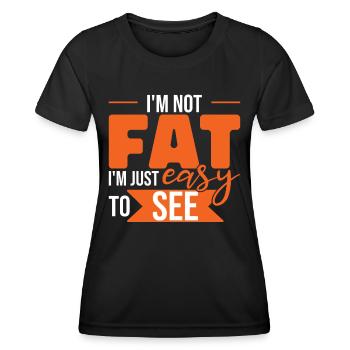 Lustiger Papa-Witz Humor Papa Vatertag - Frauen Funktions-T-Shirt - Schwarz - Vorne - AI Model Female 172 light (172cm)