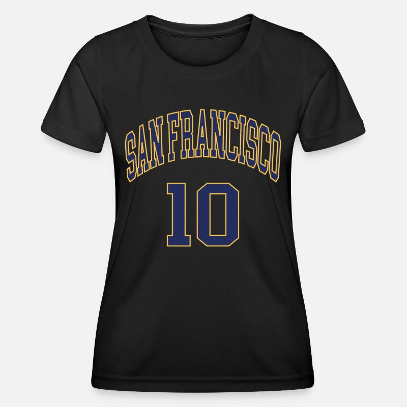 San Francisco 10 - Women's Functional T-Shirt - black