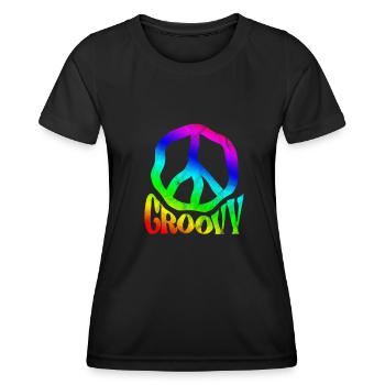 Hippy - Women's Functional T-Shirt - black - Front - AI Model Female 172 light (172cm)
