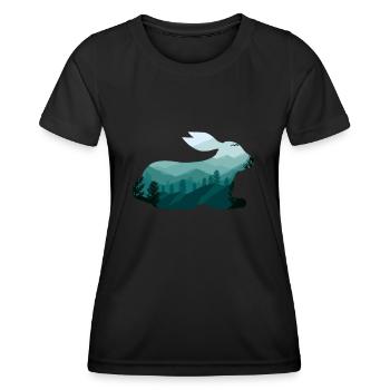 Hare - Women's Functional T-Shirt - black - Front - AI Model Female 172 light (172cm)