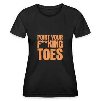 Pole Dance Fitness Poledance Stangentanz Geschenk - Frauen Funktions-T-Shirt - Schwarz - Vorne - AI Model Female 172 light (172cm)