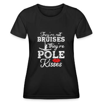 Pole Dance - Frauen Funktions-T-Shirt - Schwarz - Vorne - AI Model Female 172 light (172cm)