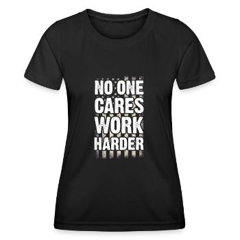 Motivation - T-shirt sport Femme - noir - Devant - AI Model Female 172 light (172cm)