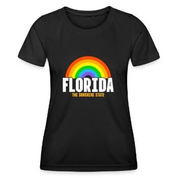 Florida - Women's Functional T-Shirt - black - Front - AI Model Female 172 light (172cm)