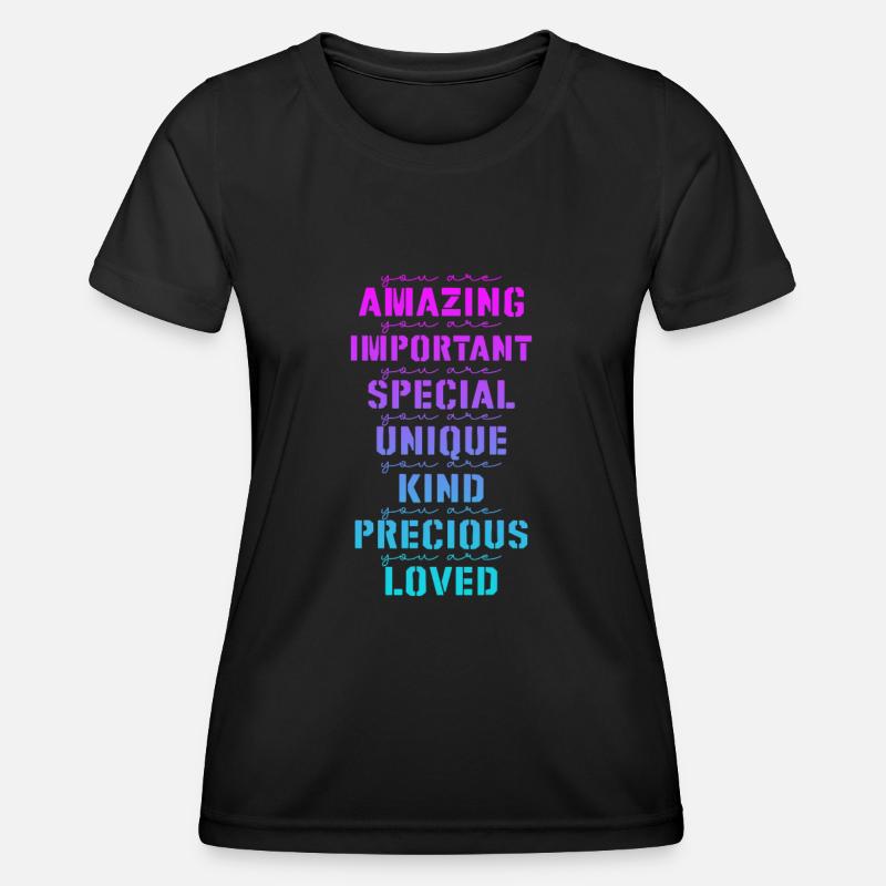 Motivation - Women's Functional T-Shirt - black