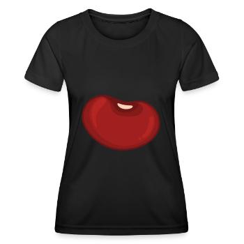 Kidney bean - Women's Functional T-Shirt - black - Front - AI Model Female 172 light (172cm)