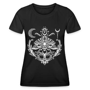 Conception Wicca. - T-shirt sport Femme - noir - Devant - AI Model Female 172 light (172cm)