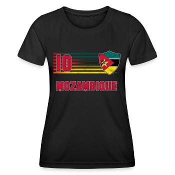 Mozambique - Women's Functional T-Shirt - black - Front - AI Model Female 172 light (172cm)