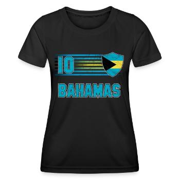 Bahamas - T-shirt sport Femme - noir - Devant - AI Model Female 172 light (172cm)