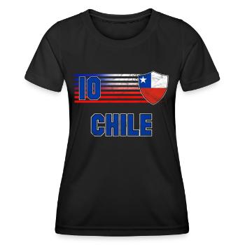 Chili - T-shirt sport Femme - noir - Devant - AI Model Female 172 light (172cm)
