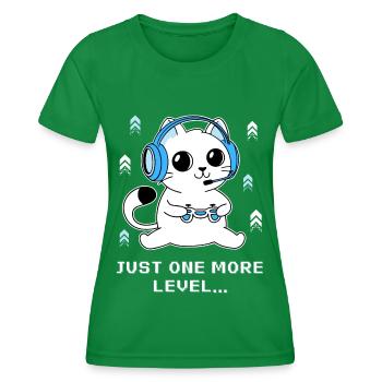 Nur noch eine Ebene - Frauen Funktions-T-Shirt - Kelly Green - Vorne - AI Model Female 172 dark (172cm)