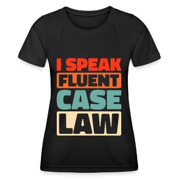 Jurist - Frauen Funktions-T-Shirt - Schwarz - Vorne - AI Model Female 172 light (172cm)