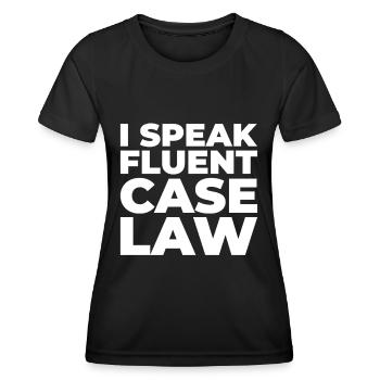 Jurist - Frauen Funktions-T-Shirt - Schwarz - Vorne - AI Model Female 172 light (172cm)