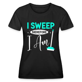 Week of Appreciation for Housekeeping - Women's Functional T-Shirt - black - Front - AI Model Female 172 light (172cm)