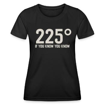 Grill Grillen Griller BBQ Barbecue - Frauen Funktions-T-Shirt - Schwarz - Vorne - AI Model Female 172 light (172cm)