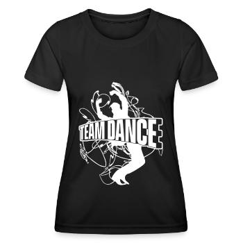 Tanzen Tänzer Tanz - Frauen Funktions-T-Shirt - Schwarz - Vorne - AI Model Female 172 light (172cm)