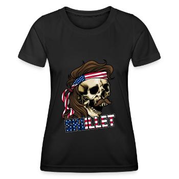Mulet - T-shirt sport Femme - noir - Devant - AI Model Female 172 light (172cm)