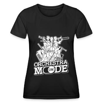Orchestre Concert Classique Musique Classique - T-shirt sport Femme - noir - Devant - AI Model Female 172 light (172cm)