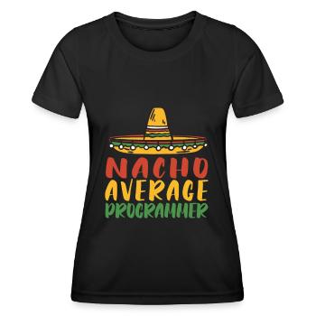 Programmer Coder Software Developer - Women's Functional T-Shirt - black - Front - AI Model Female 172 light (172cm)