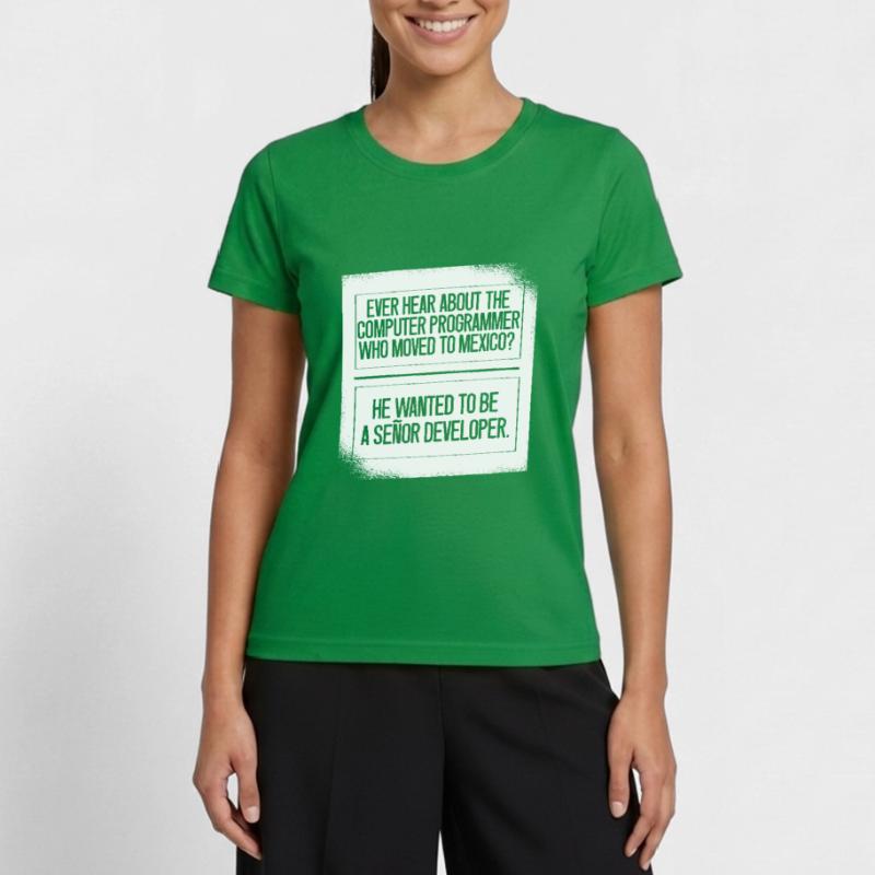 Programmierer Coder Software Entwickler Frauen Funktions-T-Shirt