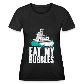 Jetski Jet Ski Motorschlitten - Frauen Funktions-T-Shirt - Schwarz - Vorne - AI Model Female 172 light (172cm)