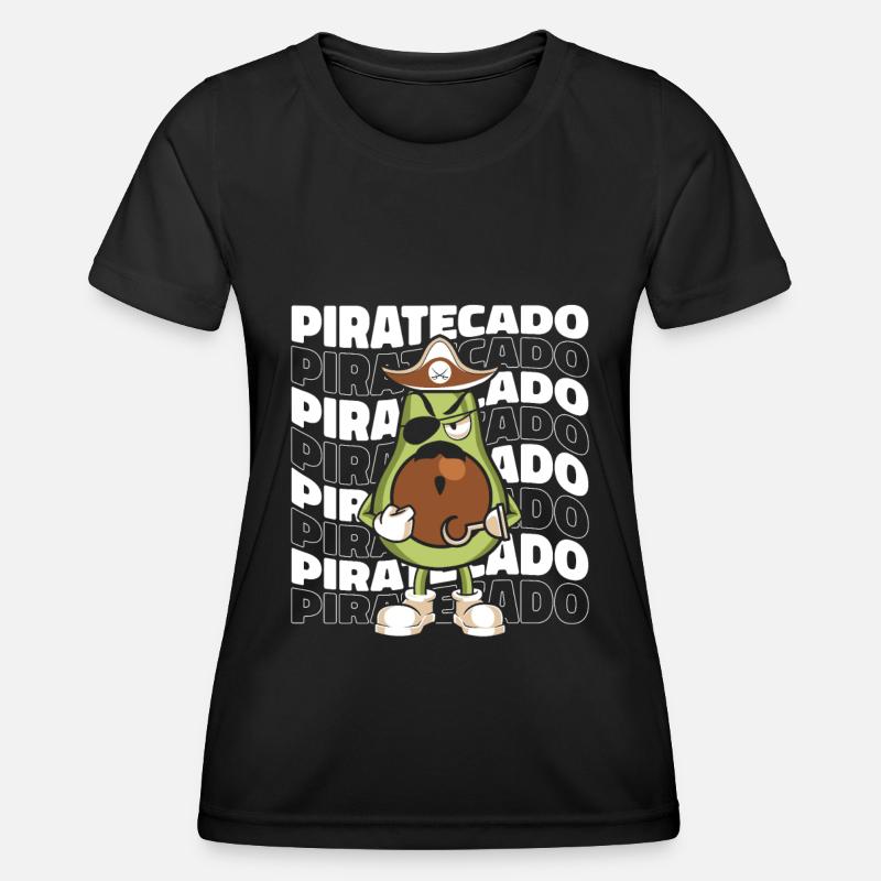 Pirate - Women's Functional T-Shirt - black