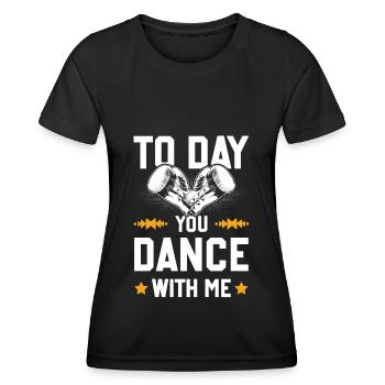 Boxen Boxing - Women's Functional T-Shirt - black - Front - AI Model Female 172 light (172cm)