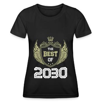 2029 best of - Frauen Funktions-T-Shirt - Schwarz - Vorne - AI Model Female 172 light (172cm)