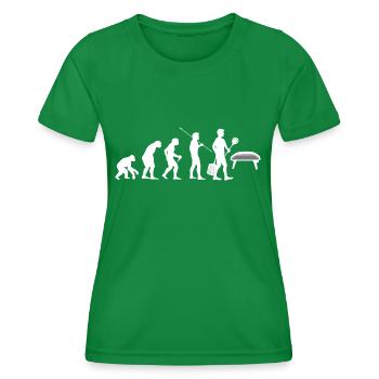 Pizzabäcker Pizzaofen Pizzateig Hobby Pizza backen - Frauen Funktions-T-Shirt - Kelly Green - Vorne - AI Model Female 172 dark (172cm)