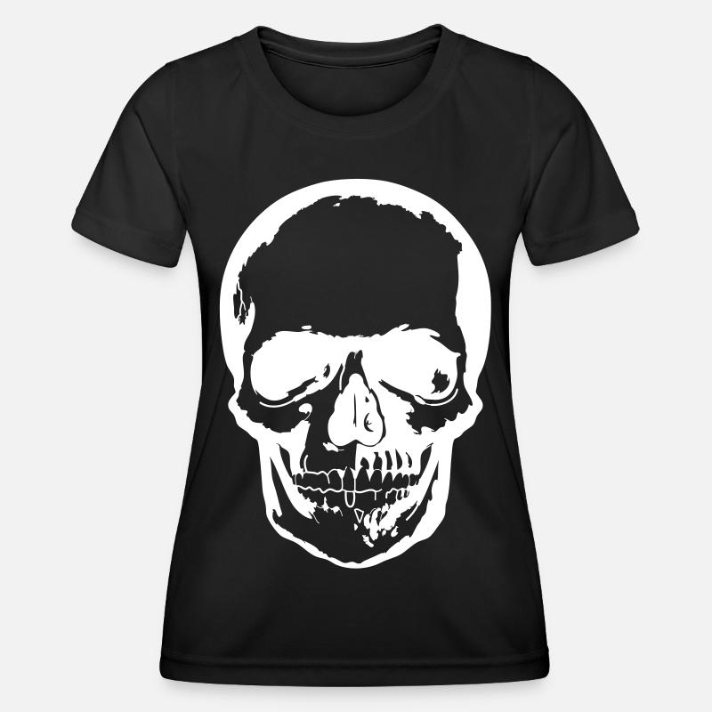 Skull - Women's Functional T-Shirt - black