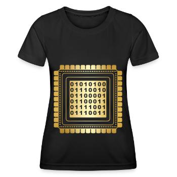 Programmer Coder Software Developer - Women's Functional T-Shirt - black - Front - AI Model Female 172 light (172cm)