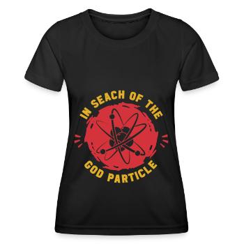 Physik Physiker - Frauen Funktions-T-Shirt - Schwarz - Vorne - AI Model Female 172 light (172cm)